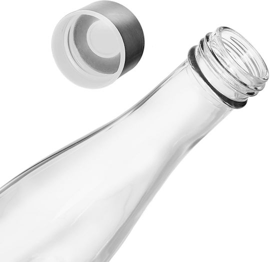 Orion Sticlă De Apă Din Sticlă Cu Capac Șurub Transparent 480ml