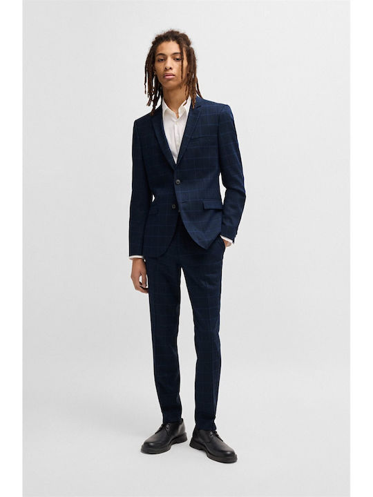 Arti232x Men's Suit Jacket Blue