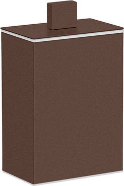 Sanco 80102-M102 Badezimmerbox mit Saugnapf Beiges Baumwolle/Abstriche Etui