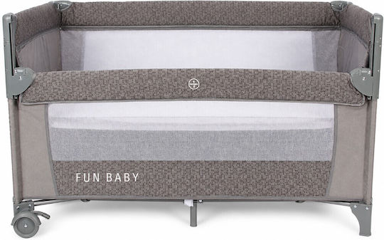 Fun Baby Παρκοκρέβατο 2 Επιπέδων 62x125cm Fun Baby Παρκοκρέβατο 2 Επιπέδων 62x125cm