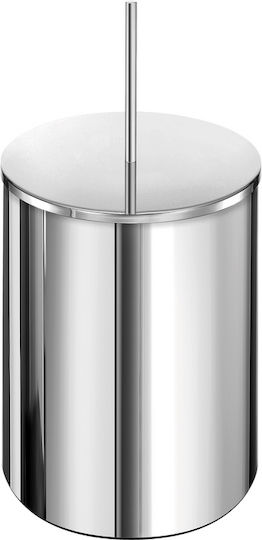 Sanco 90606-M102 Metallic Bathroom Bin 5lt Beige