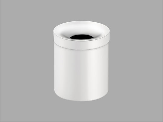 Sanco 90650-M102 Metallic Bathroom Bin 5lt Beige