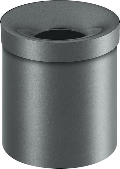 Sanco 90650-M102 Metallic Bathroom Bin 5lt Beige