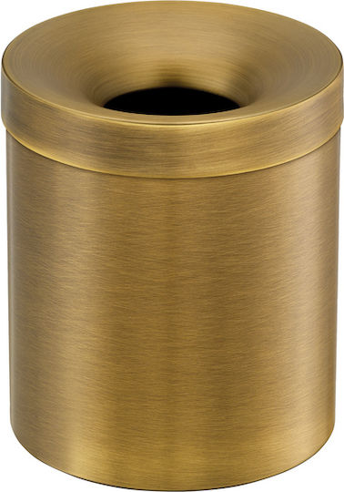 Sanco Metallic Bathroom Bin 5l Bronze