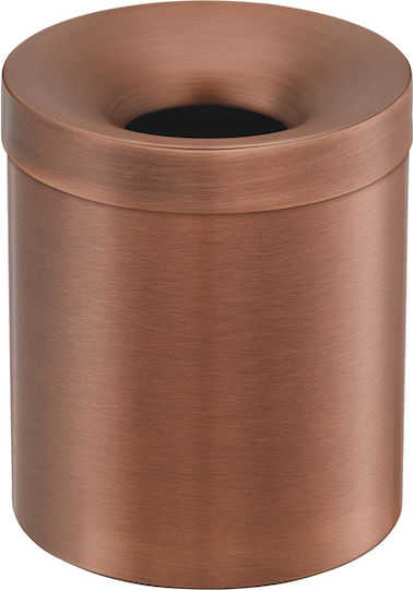 Sanco 90650-M102 Metallic Bathroom Bin 5lt Beige