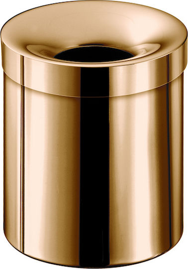 Sanco Metallic Bathroom Bin 5lt Bronze