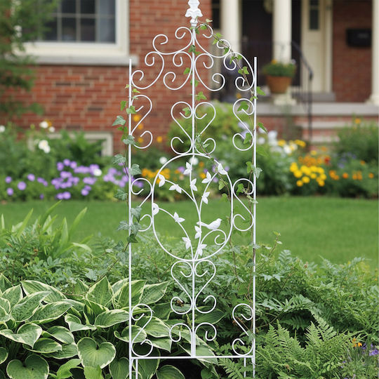 Garden Trellis in White Colour 35x116cm