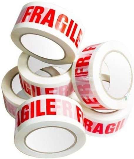 Rola Bandă Adezivă Fragilă Pentru Ambalare Sigilare Colet Sensibil Zgomot Redus Derulare Silențioasă Aderență Ridicată 50 Mm X 66 M Transparentă