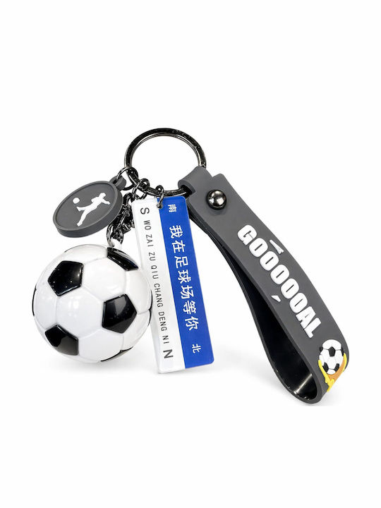 Keychain Flippy Soccer Ball Model Message "i’m Waiting You On Soccer Field" World Cup Accessory Keys Backpack Acrylic Material 50 G White Black Keychain Flippy Soccer Ball Model Message "i’m Waiting You On Soccer Field" World Cup Accessory Keys Backpack Acrylic Material 50 G White Black