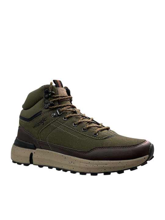 Mid Khaki Men's Boots
