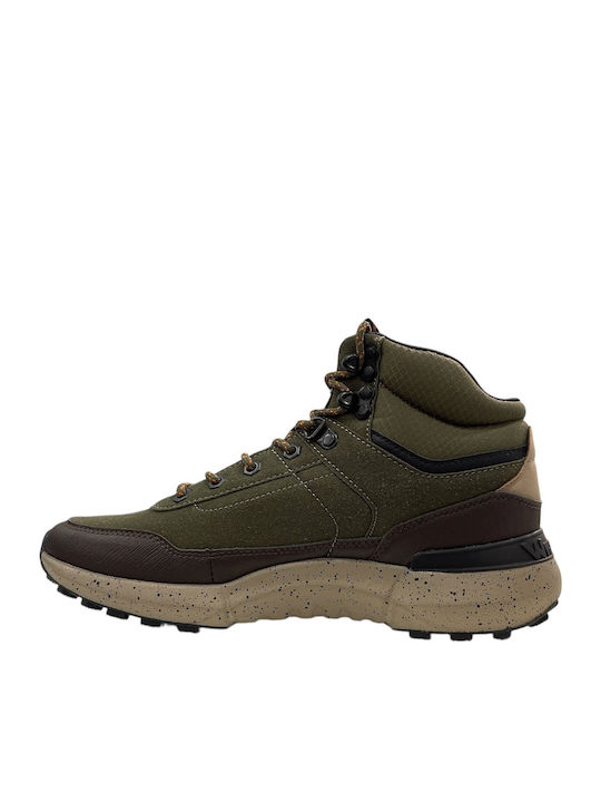 Mid Khaki Men's Boots
