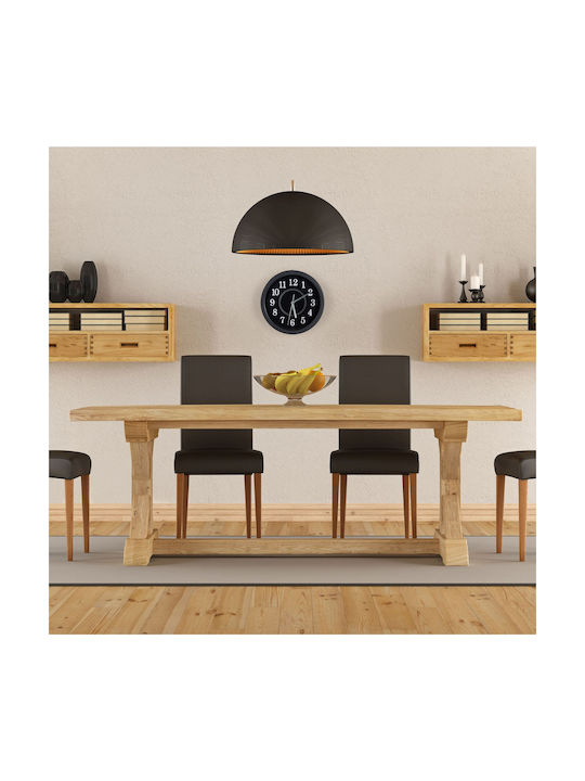 Relaxdays Wall Clock White Ø20cm