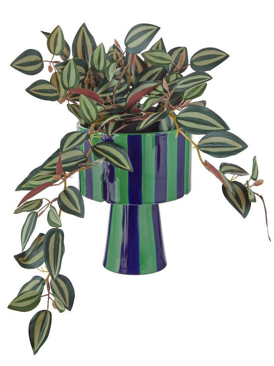 Butlers Lines Vaze Pentru Plante Ceramică Albastră