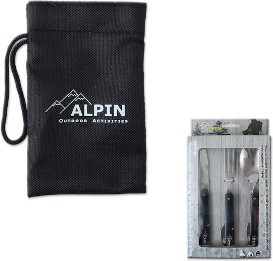Cutlery Set Alpin – Stainless Steel Spoon Knife & Fork