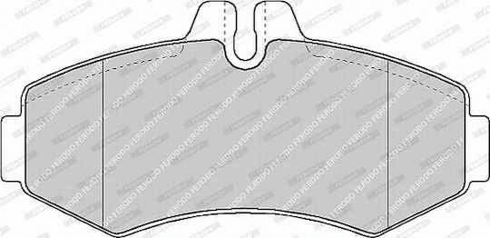 Ferodo Brake Pad Front 4pcs for Mercedes-Benz Sprinter / V / Vito