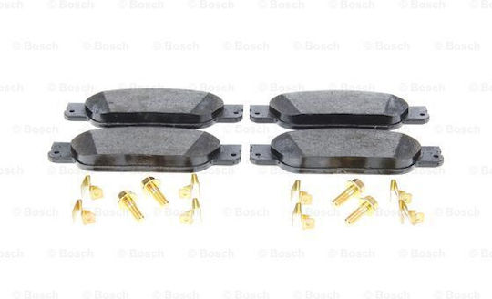 Set Platzierung Bremsbeläge Für Bosch Bremsscheiben