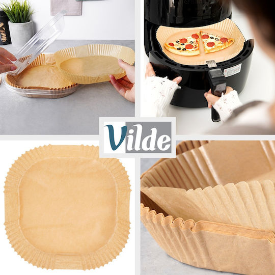 Vilde Незалепващи Хартии за Air Fryer 23x23см 300 Броя