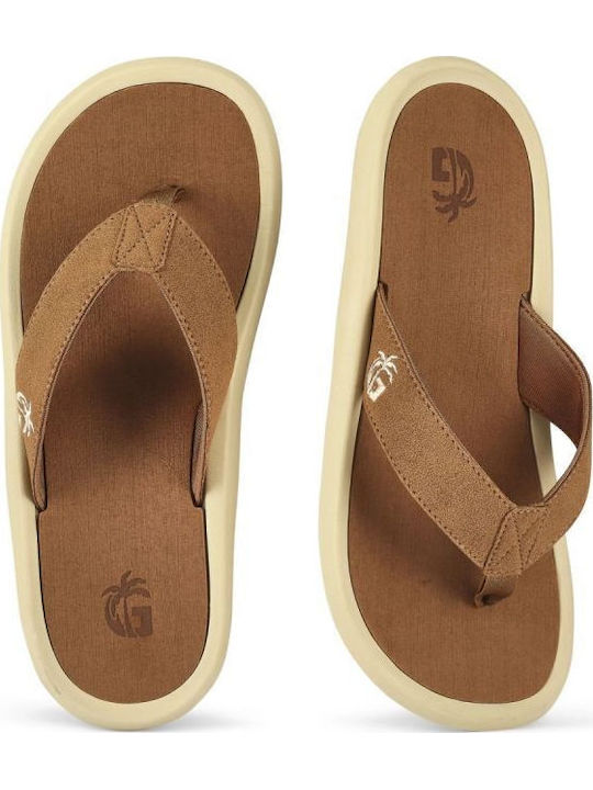 Men's Flip Flops Brown