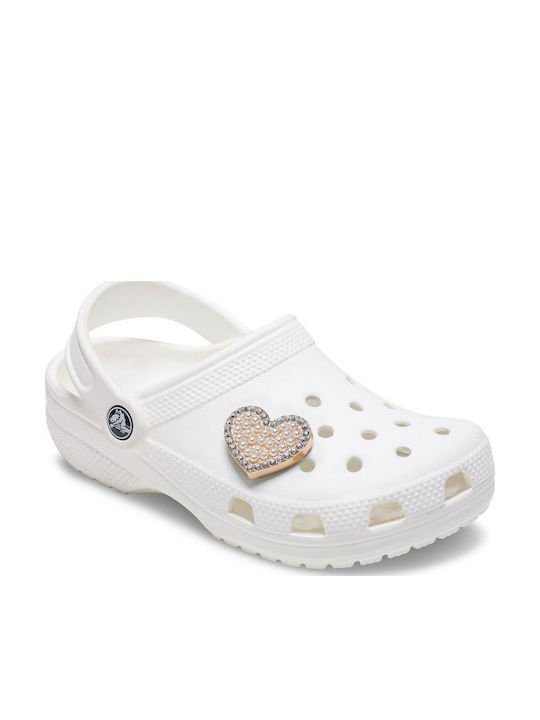 Crocs Jibbitz Charm Pearl Heart