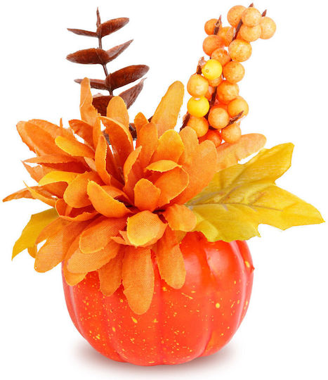 Autumn Decor Artificial Pumpkin 8x10 Cm 4 Models