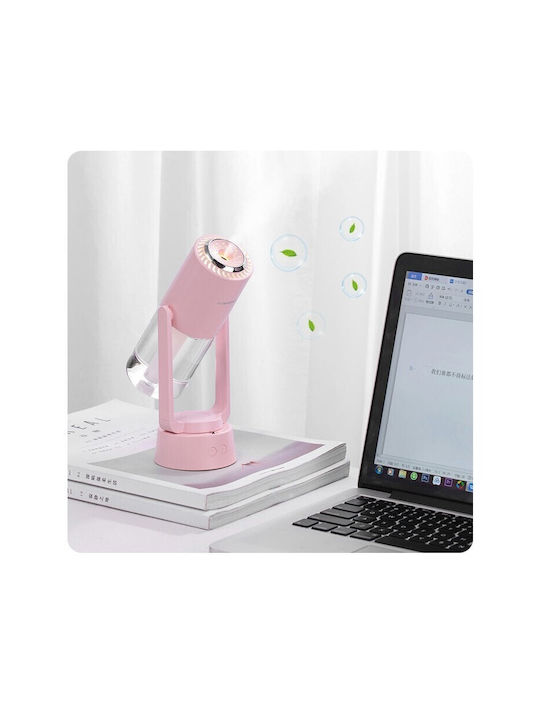 Alista Home Dispozitiv Aromaterapie Ultrasonic cu Lumini LED Roz 200ml 102983