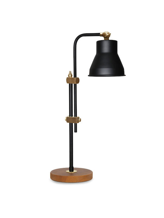 SteweHome Office Desk Lamp for E14 Socket in Black Color