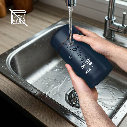 Nils Μπουκάλι Θερμός Ανοξείδωτο BPA Free 1lt BLUE NILS CAMP