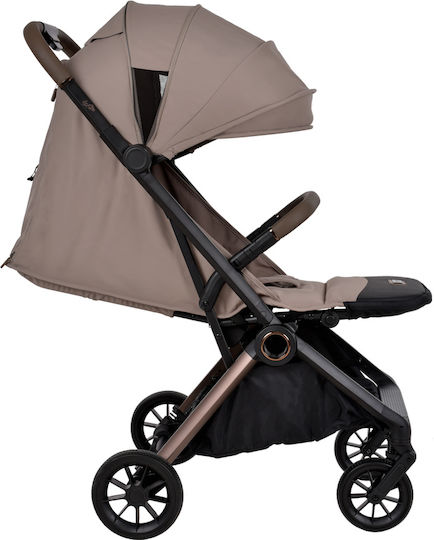 Bebe Stars Isla Baby Stroller Suitable for Newborn Almond Beige 8.7kg