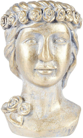 Vilde Goldener Blumentopf 33x21x33cm