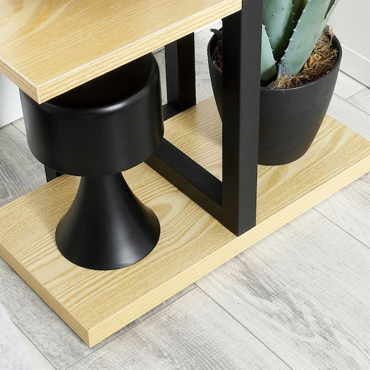 Vilde Metal Plant Stand Black
