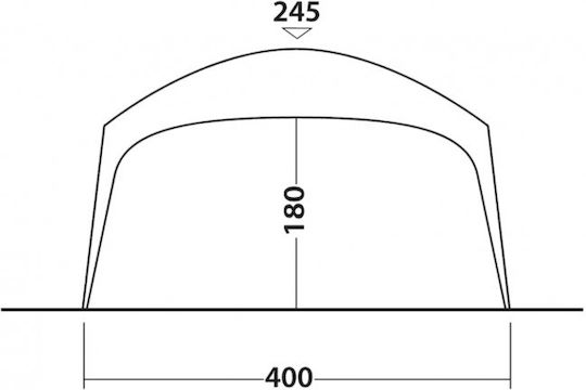Outwell Strandsonnenschutz & Zelte Outwell Shelter Xl Grau