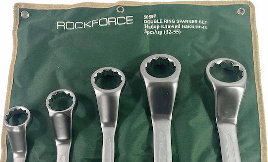 Rockforce Κλειδιά Καστάνιας Σετ 5 Τεμ 32-55 Mm Crv