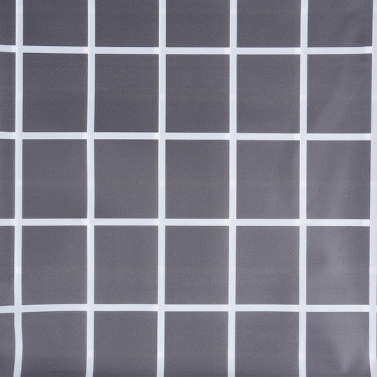 Vilde Duschvorhang Vilde 180x180cm Grau