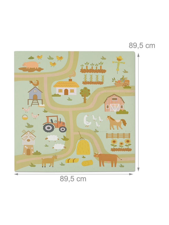 Relaxdays Interaktives Kinder-Bodenpuzzle