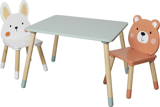 Ginger Home Kinder Tische mit Stühlen für Malerei aus Holz