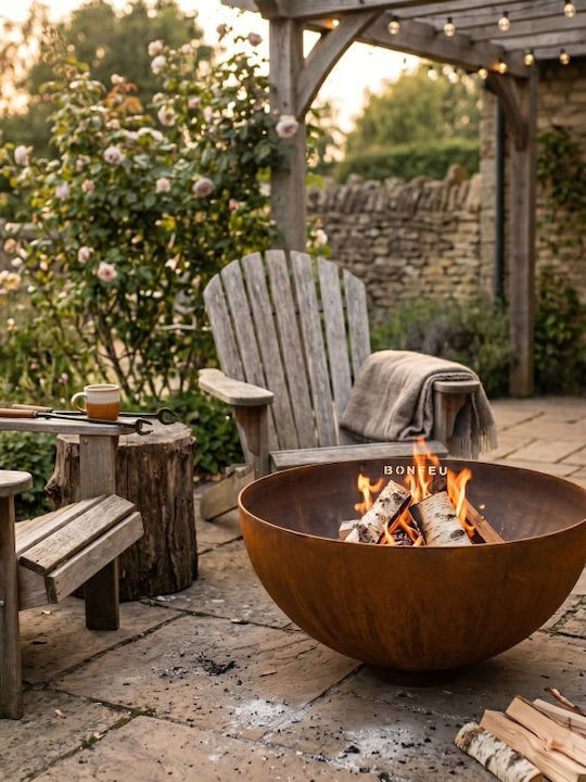 Bonfeu Bonbowl Pro Outdoor Metal Firepit