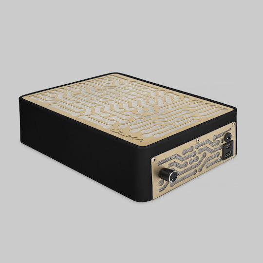 Dust Absorber Nails Ulka Nano Black-gold 58w