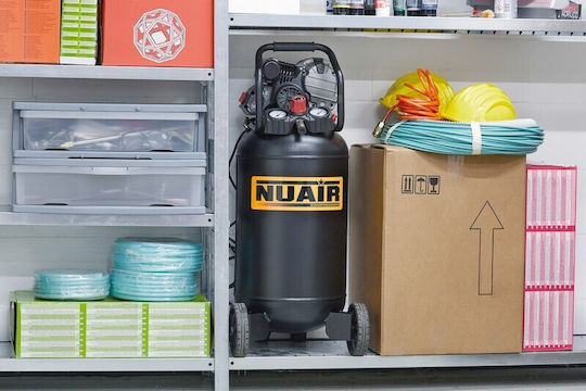 Compresor Nuair Cu Ulei Vertical 50l 10bar 1 Bucată