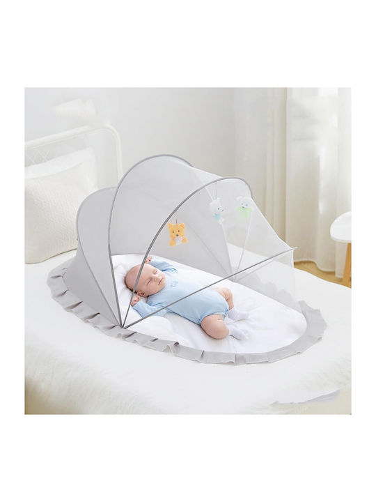 Alista Home Plasă Împotriva Țânțarilor Bebe Din Tulle Gri 60x55cm