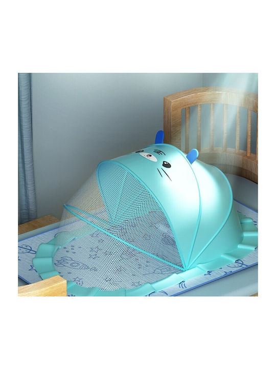 Alista Home Plasă Împotriva Țânțarilor Bebe Din Tulle Albastru 60x55cm