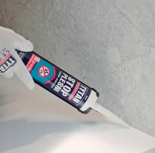 Акрилен Силикон Антимухълна 280ml Бял Sil A Ty Sp