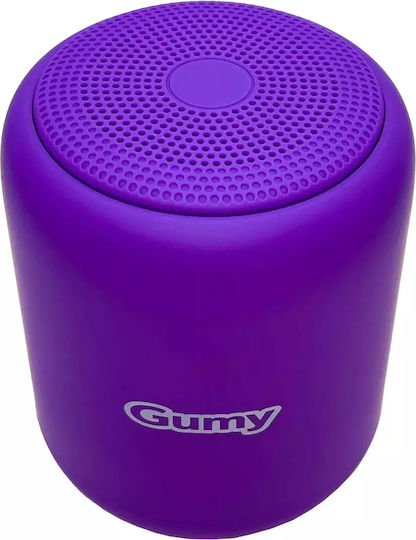 JVC Gumy Ηχείο Bluetooth 5W με Διάρκεια Μπαταρίας έως 8 ώρες Μωβ