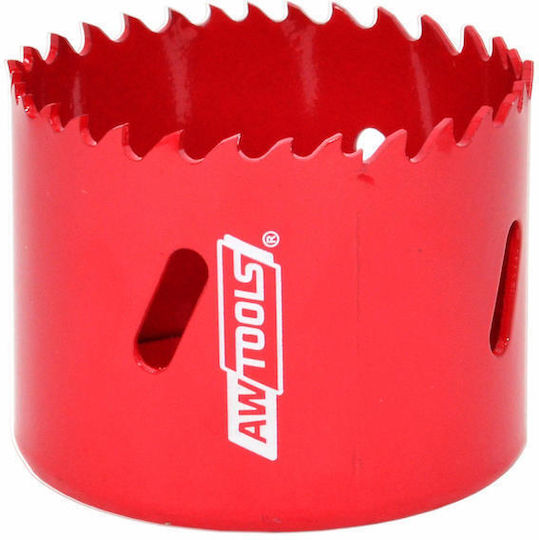 AWTools Lochsäge Bimetall HSS Trockenschnitt mit Durchmesser von 40mm bis 52mm für Holz