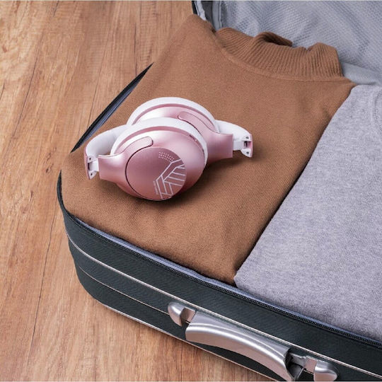 PowerLocus P3 Kabellos / Kabelgebunden Über Ohr Kopfhörer mit 40 Stunden Betriebszeit und Quick Charge Rose Gold