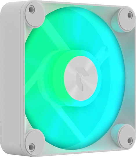 APNX FP1-120-3 Вентилатор за кутия с RGB Осветление Бял