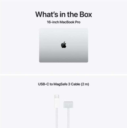 Apple MacBook Pro 16.2" IPS Ecran Retina 120Hz (M5 Max-18 Nuclee/64GB/2TB SSD/40-Core GPU) Textură Nano Argintiu (Tastatură International English)