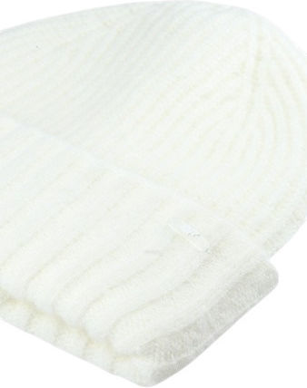 Beanie Damen Strickmütze in Beige Farbe