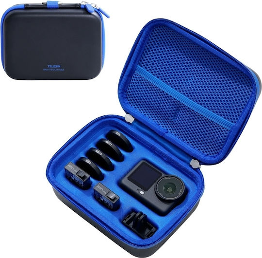 Telesin Disadv Eva Carrying Case Dji Osmo Action 6 Black