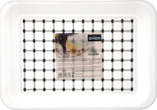 Orion Πλαστικός Δίσκος Σερβιρίσματος 33x23x2cm
