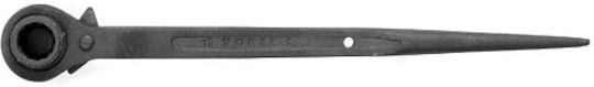 Vorel Double-Sided Socket Wrench Ratchet 17x19mm Scaffolding 52935